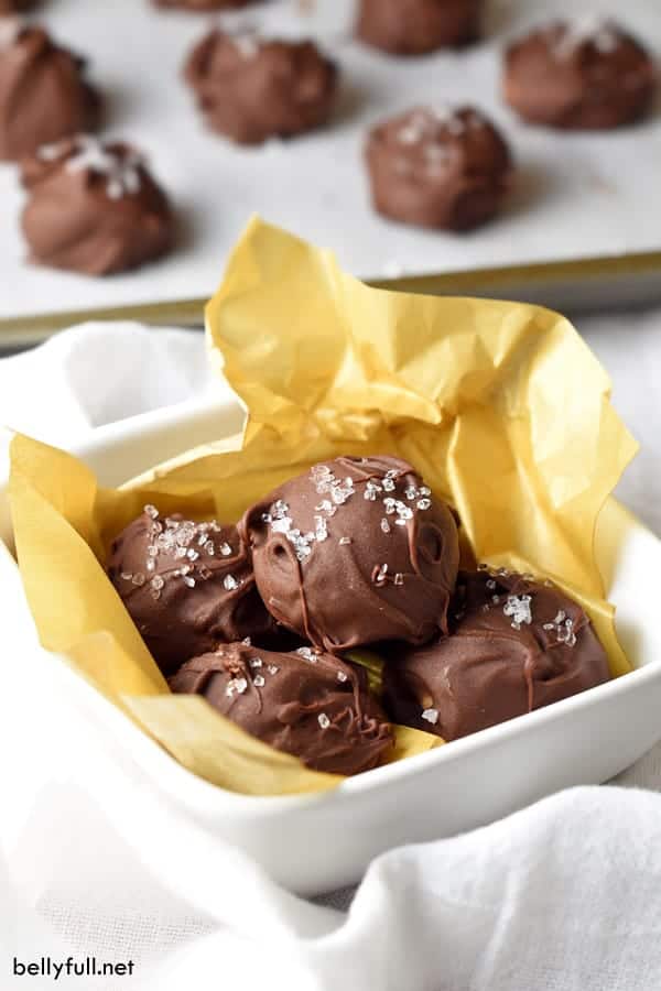 Chocolate-Almond Truffles