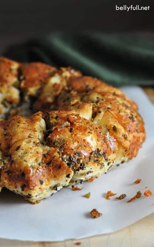 Easy Olive Pull-Apart Bread