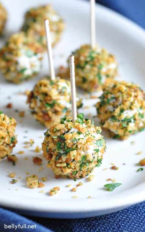 Herbed-Cheese Covered Olives