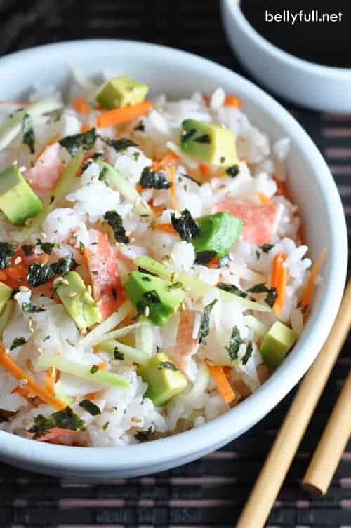 Slacker Sushi Bowls