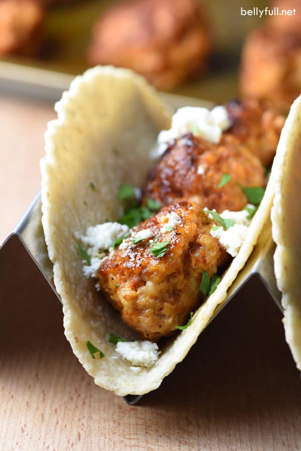 Chicken Chorizo Meatballs