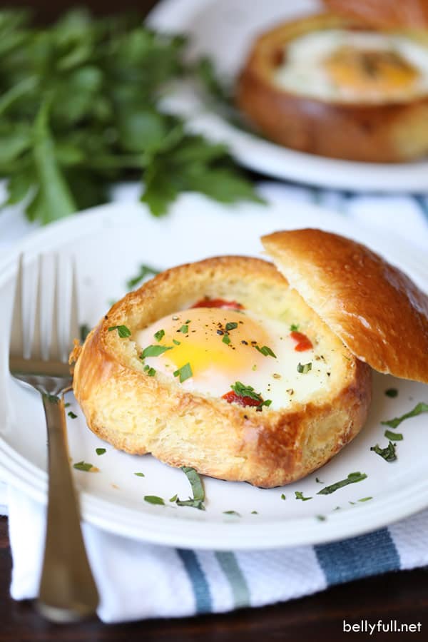 Toasted Brioche Egg Cups