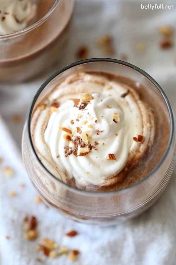 Chilled Nutella Latte