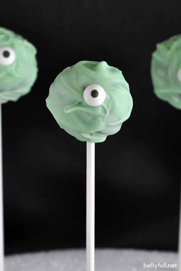 One-Eyed Monster Cake Pops
