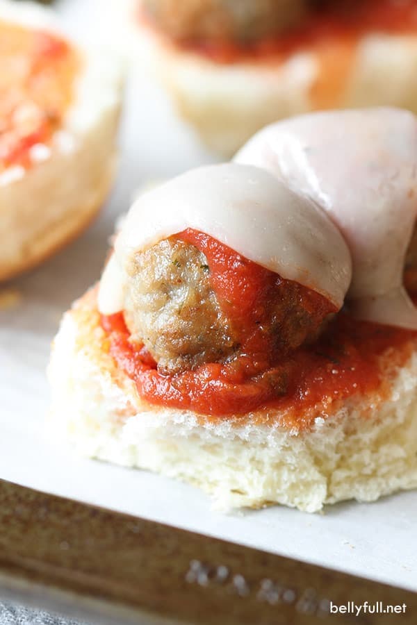 Quick and Easy Meatball Sliders