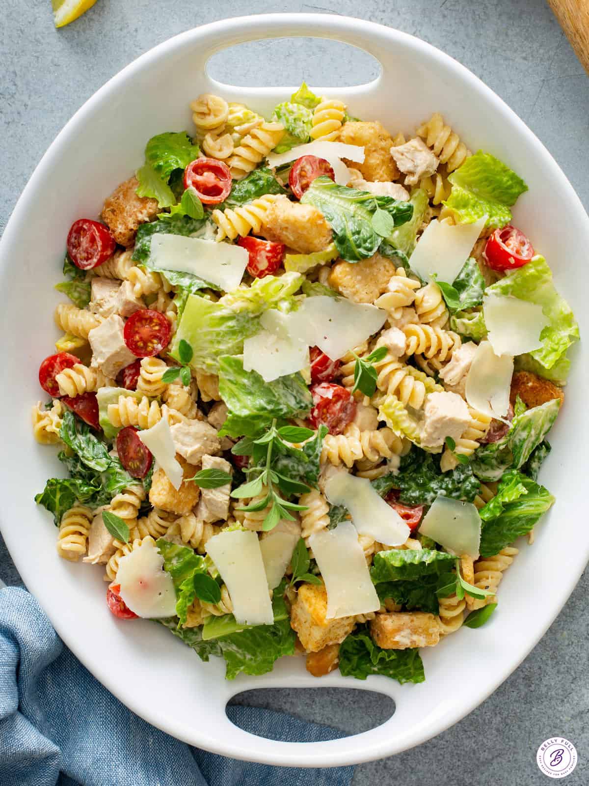 Chicken Caesar Pasta Salad
