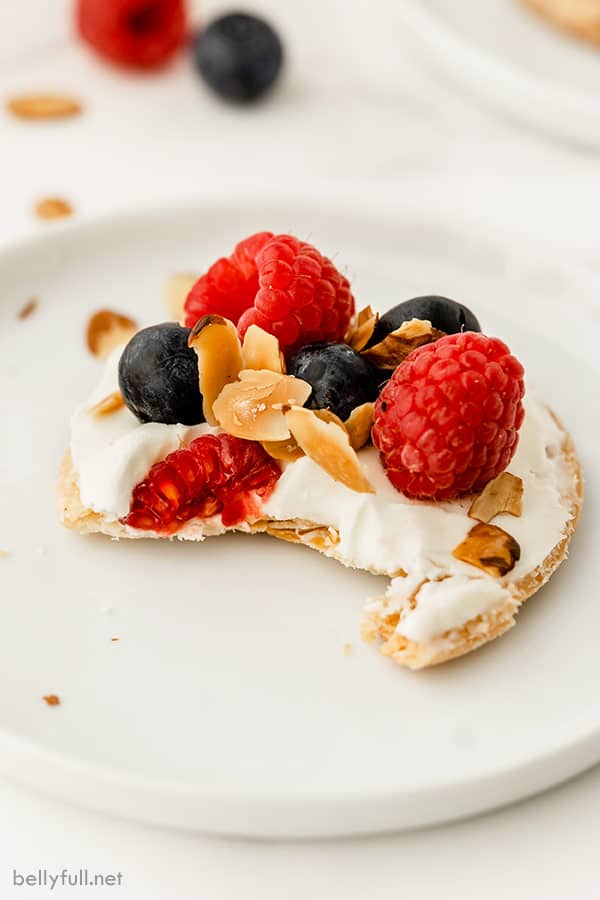 Berries and Cream Mini Fruit Tarts