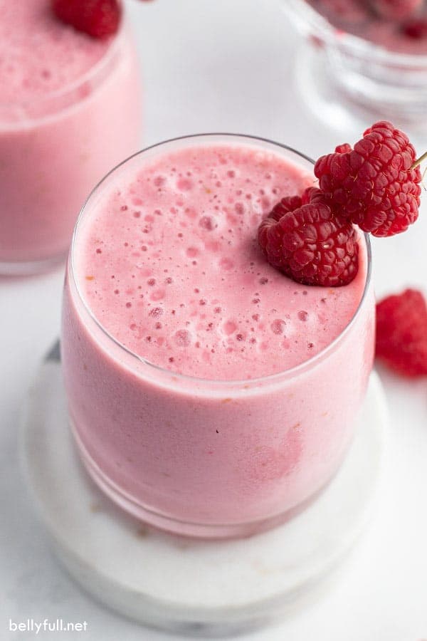Raspberry Lassi Drink