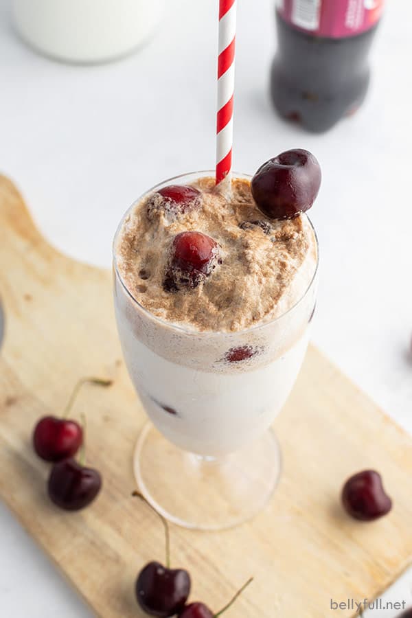 Cherry Ice Cream Float