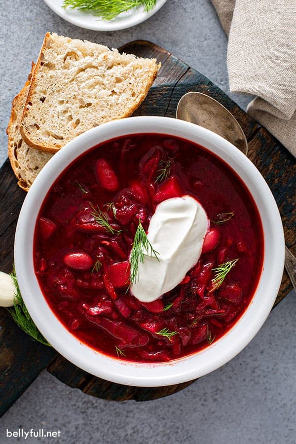 {Vegetarian} Borscht