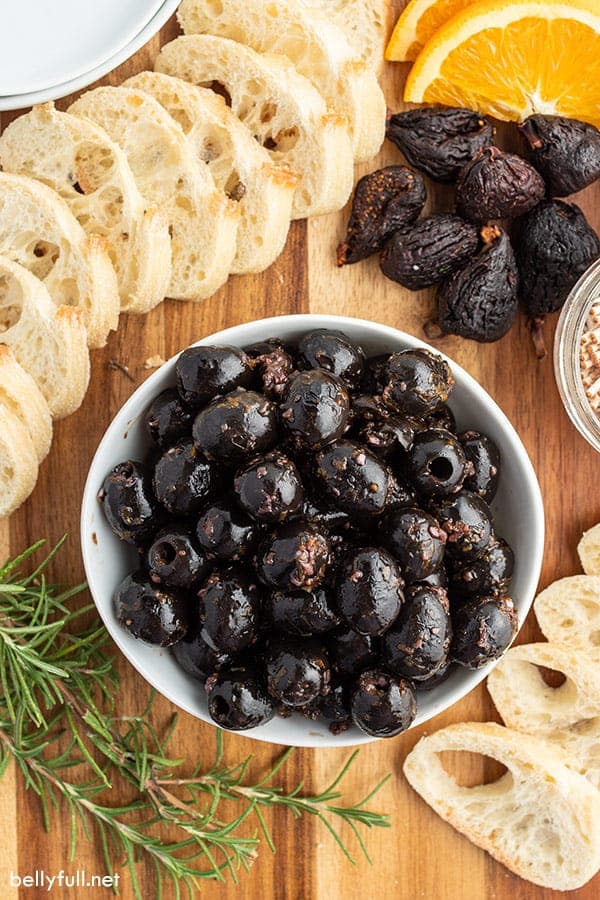 Fig Balsamic Marinated Olives