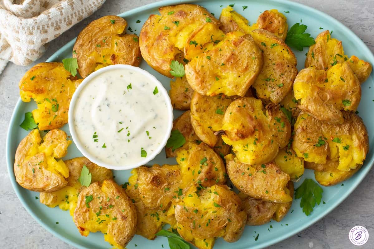 Crispy Smashed Potatoes