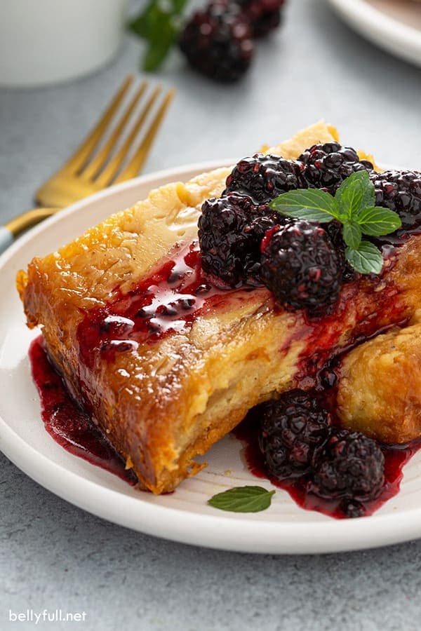 {Overnight} Brioche French Toast Casserole