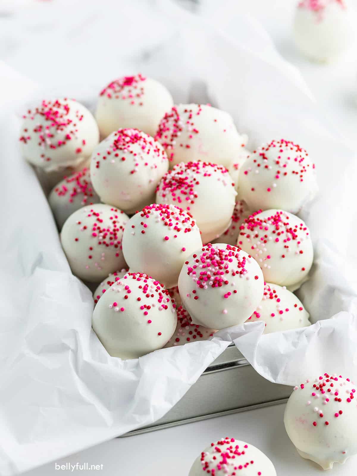 Red Velvet Cake Truffles