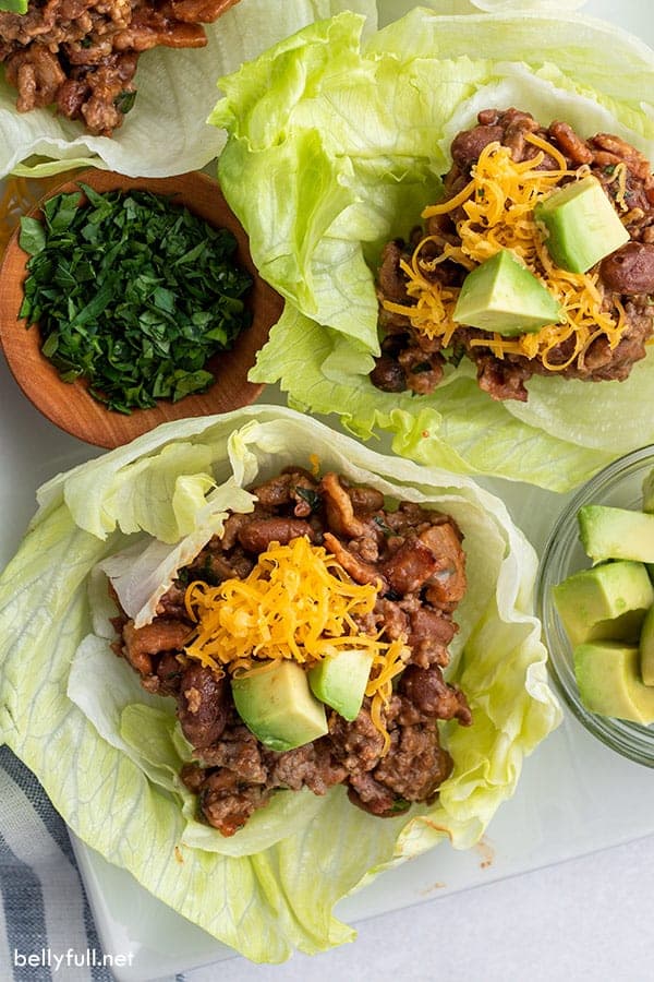 Beef Lettuce Wraps