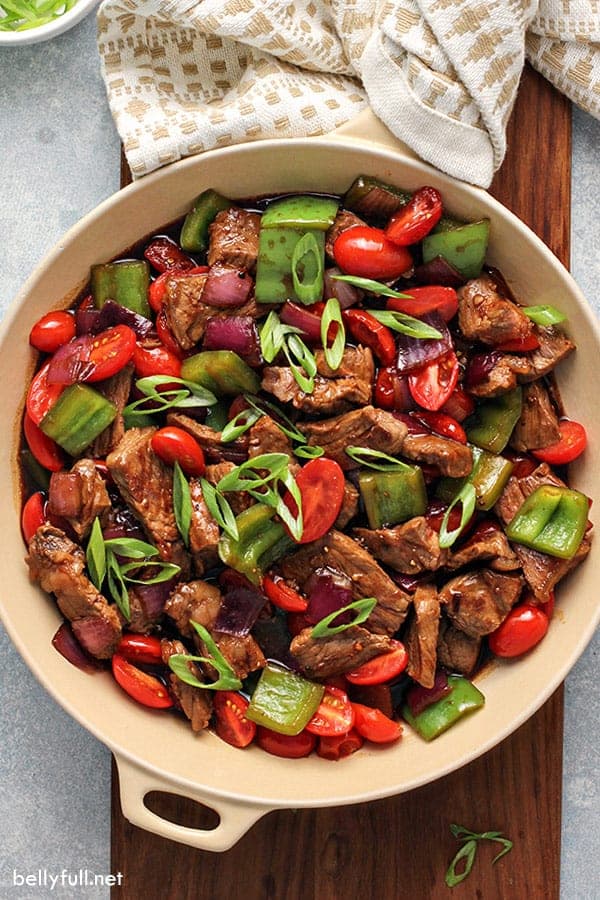 Quick and Easy Pepper Steak