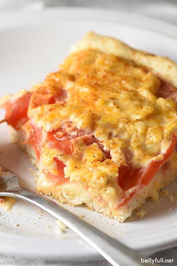 Cheesy Tomato Biscuit Casserole