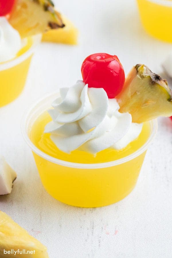 Pina Colada Jello Shots