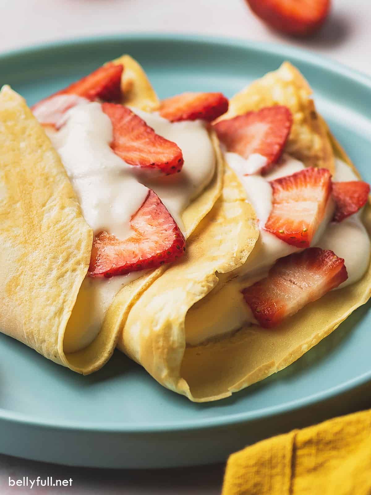 Strawberry Crepes