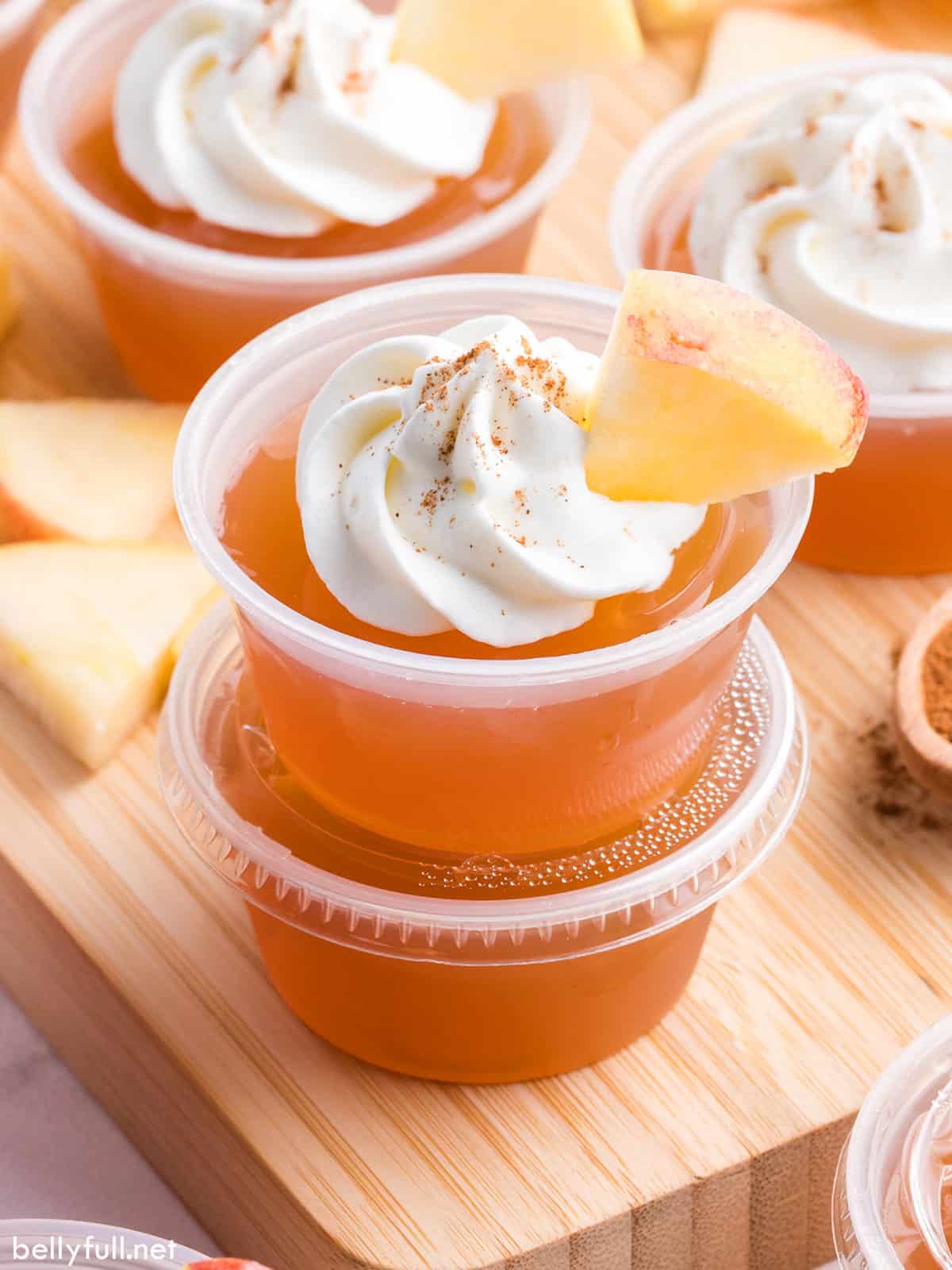 Apple Pie Jello Shots