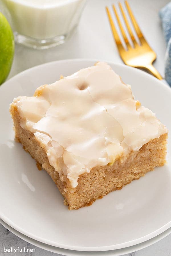 Caramel Apple Sheet Cake