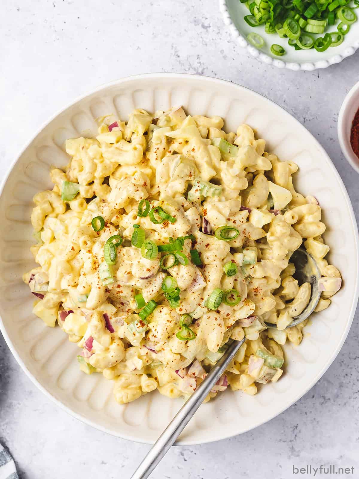 Deviled Egg Pasta Salad