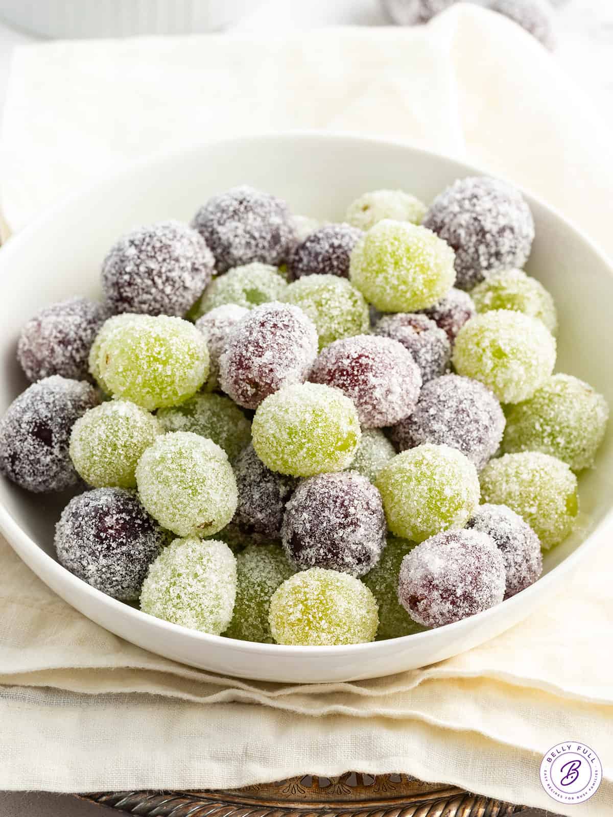 Sugared Prosecco Grapes
