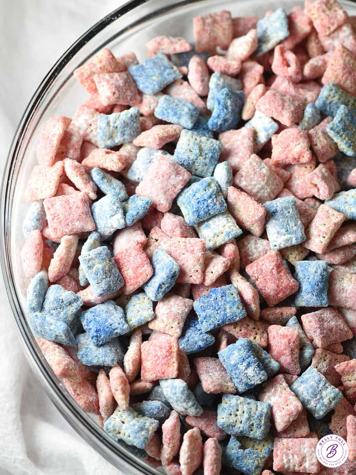 Red, White, and Blue Muddy Buddies