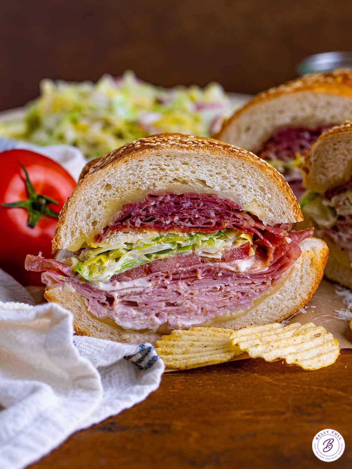 Italian Grinder Sandwich