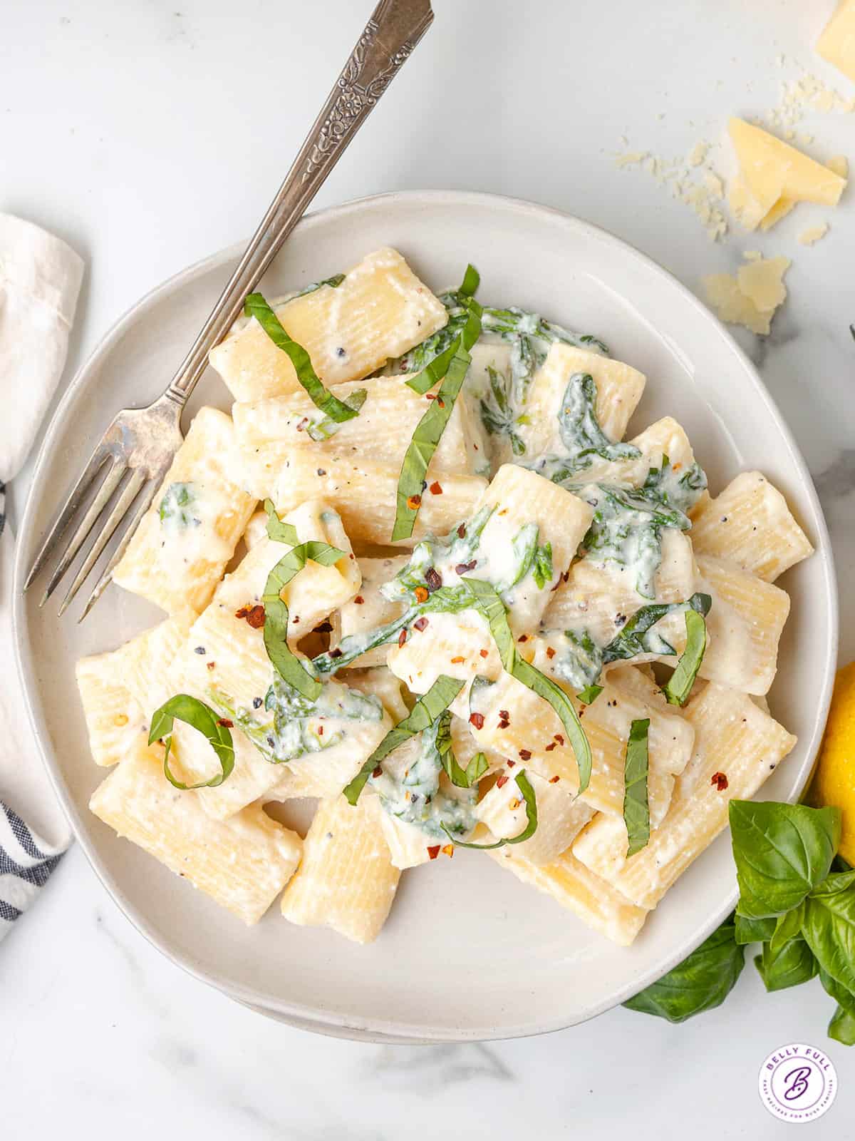 Easy Lemon Ricotta Pasta