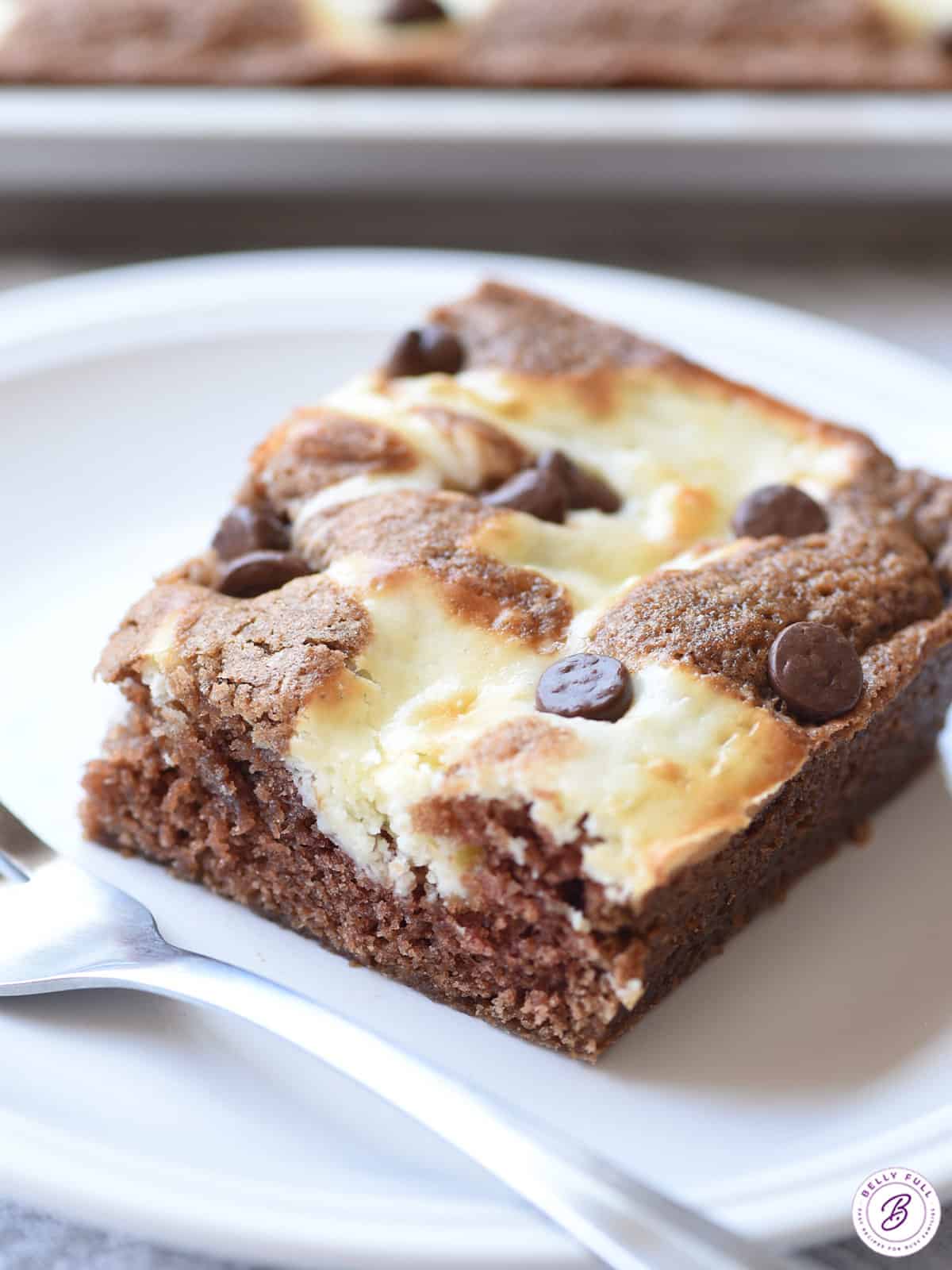 Cheesecake Marble Squares