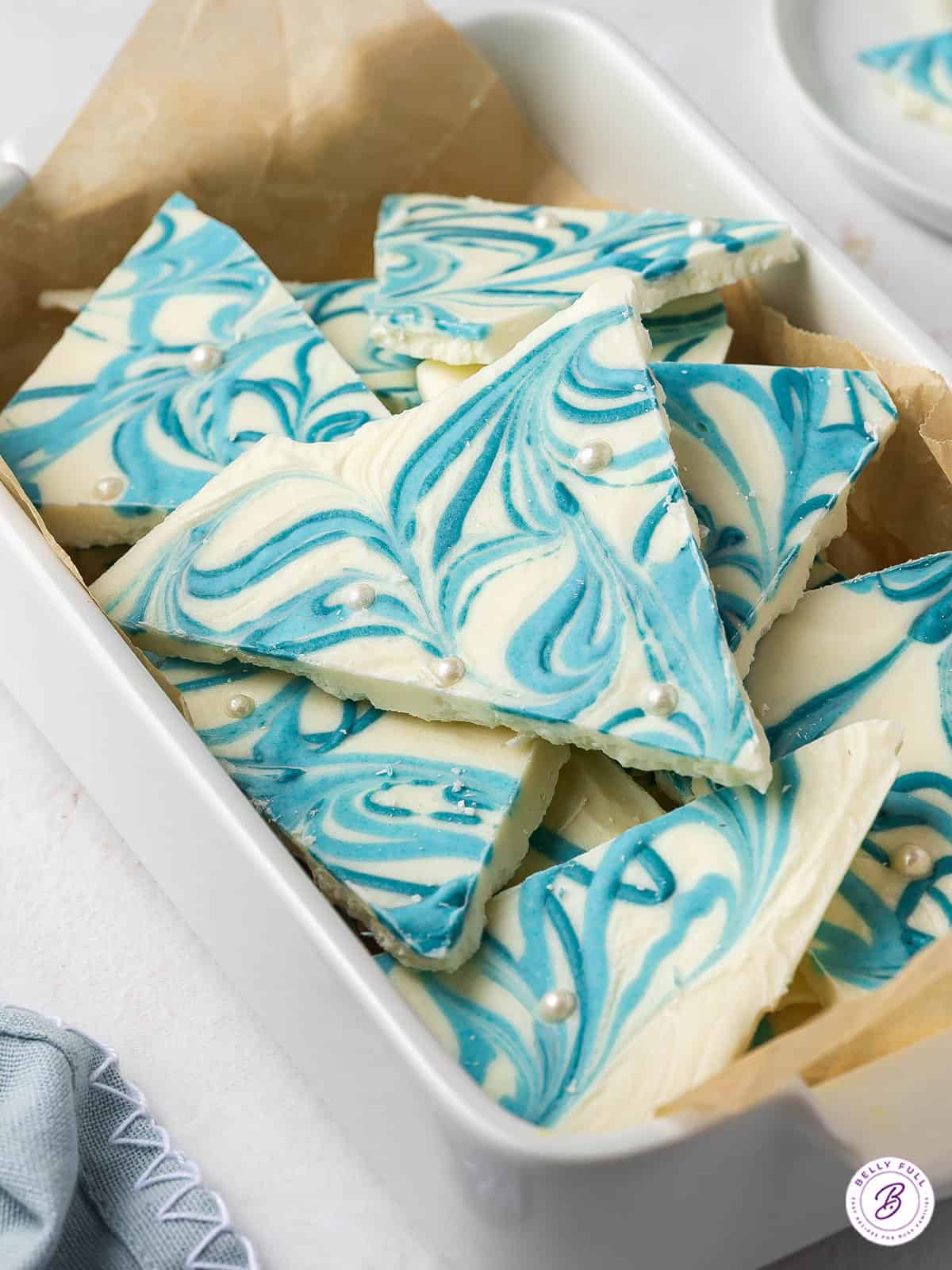 Hanukkah Chocolate Bark