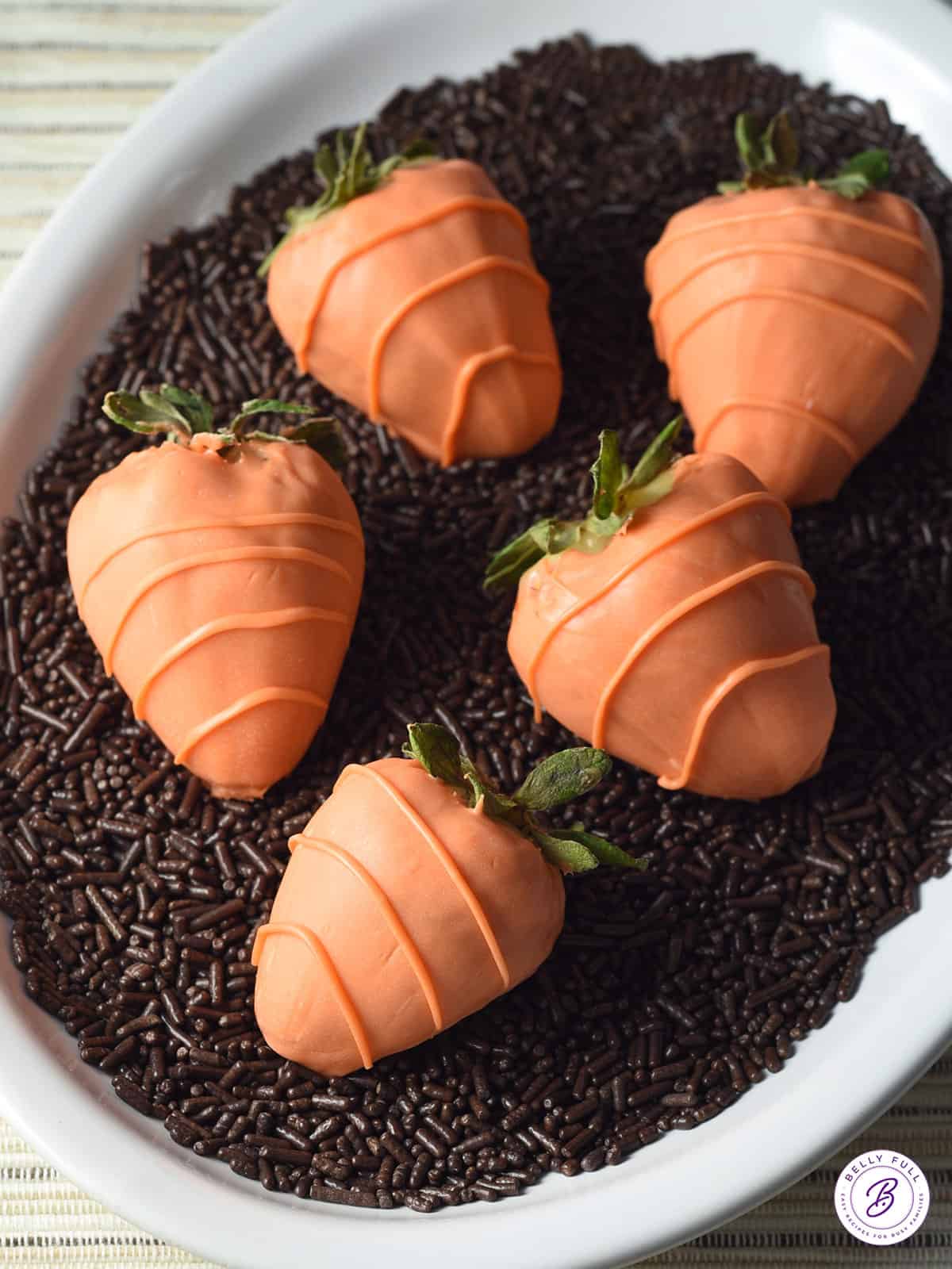 Chocolate Strawberry Carrots