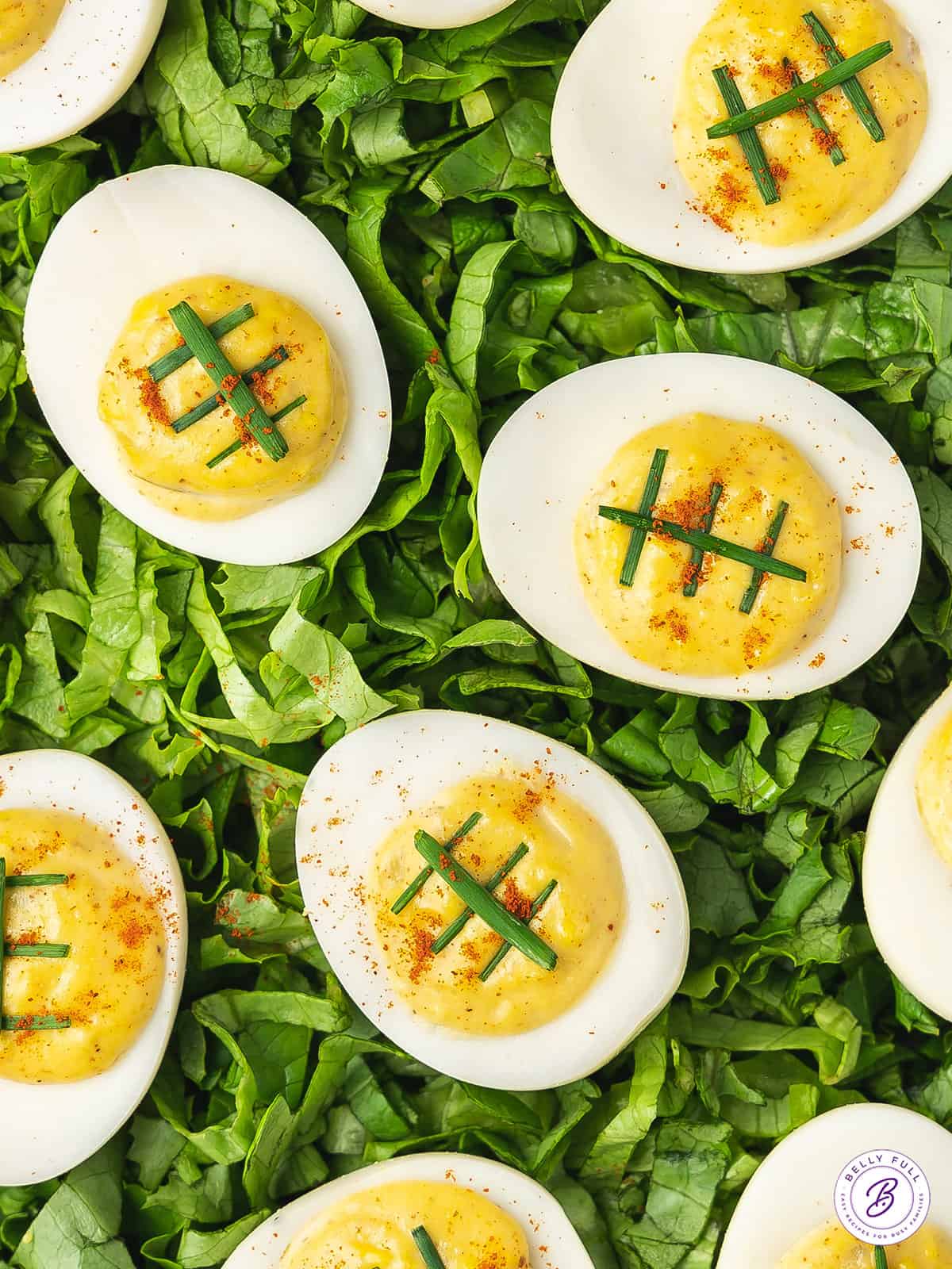 Football Deviled Eggs