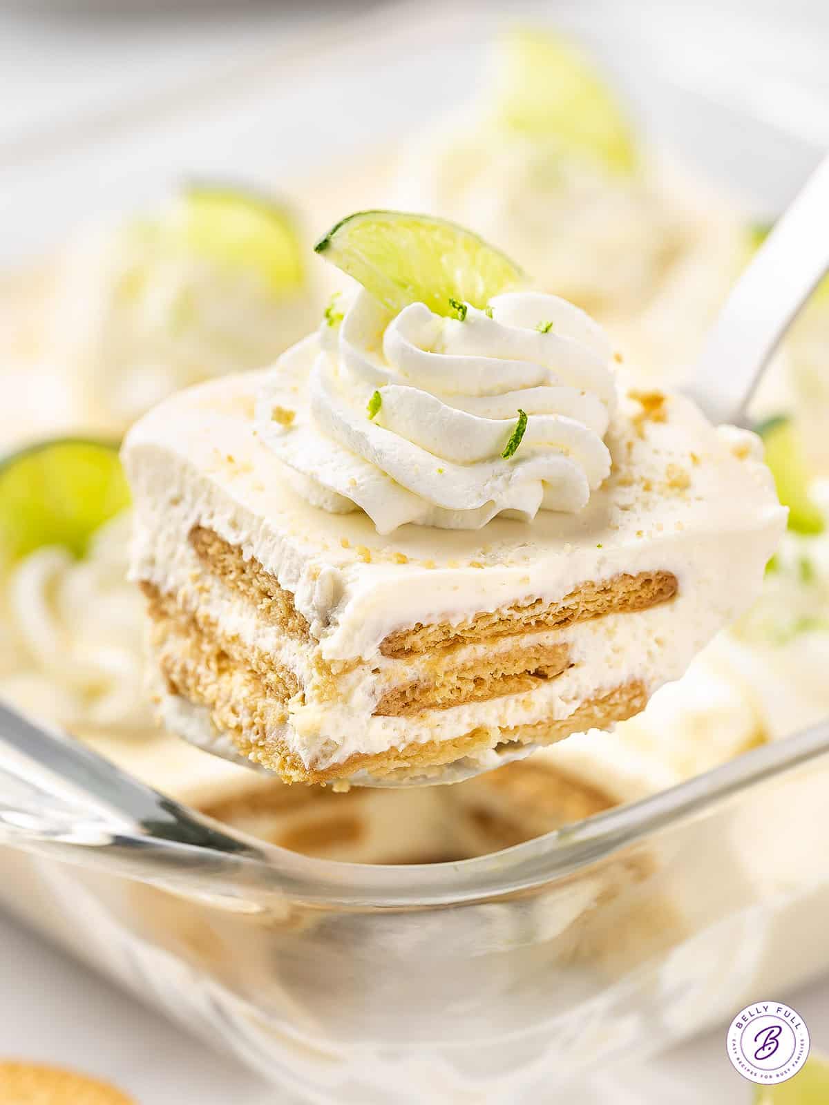 Carlota de Limón {Lime Icebox Cake}