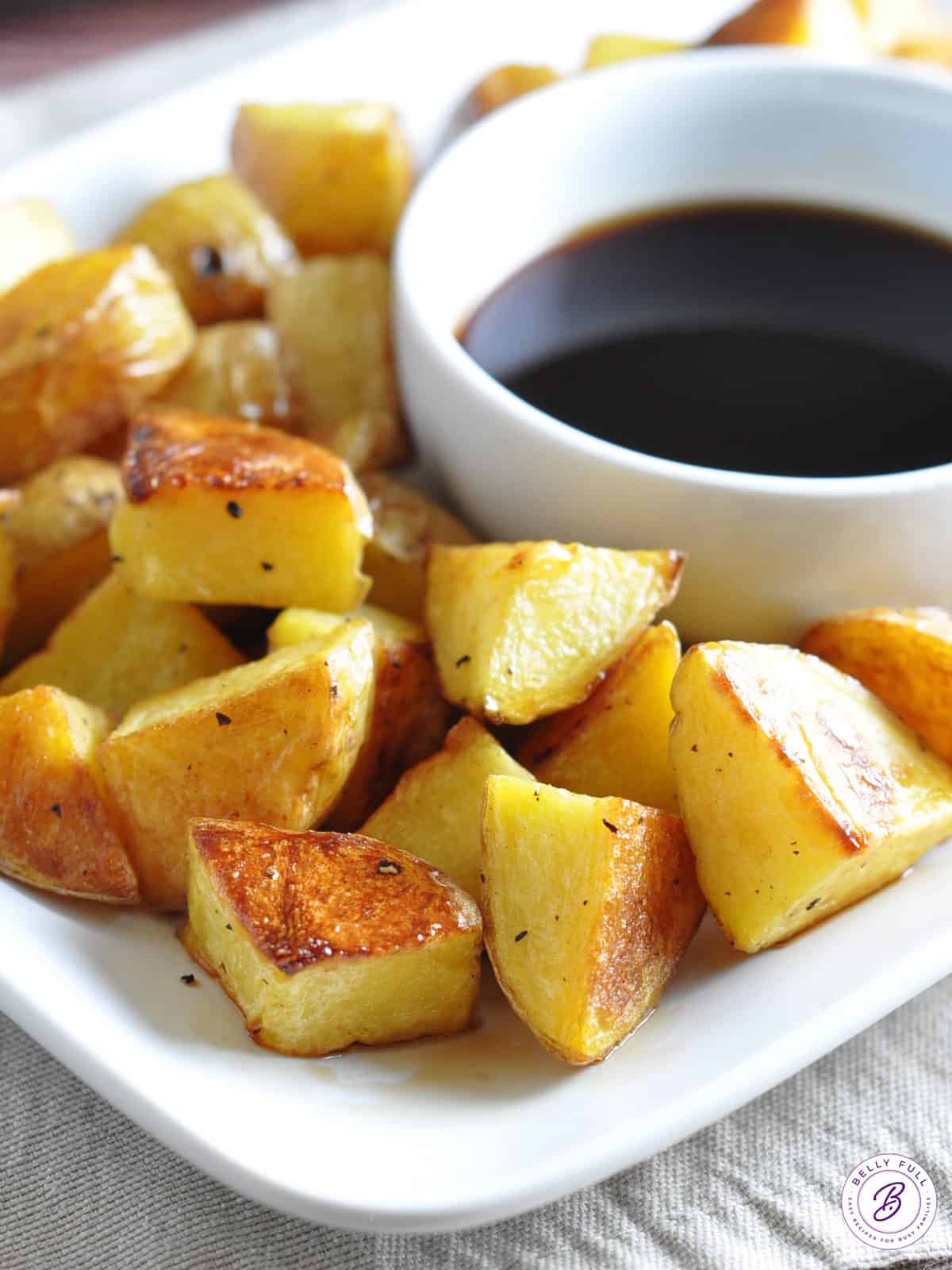 {Malt Vinegar} Roasted Potatoes