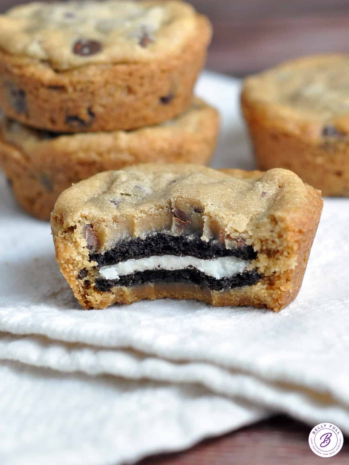 Oreo Stuffed Chocolate Chip Cookies