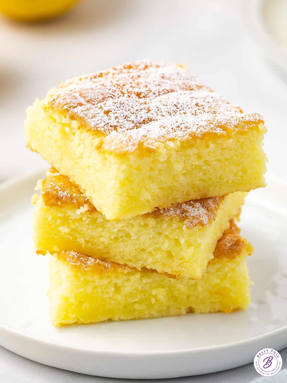 3 Ingredient Lemon Cake