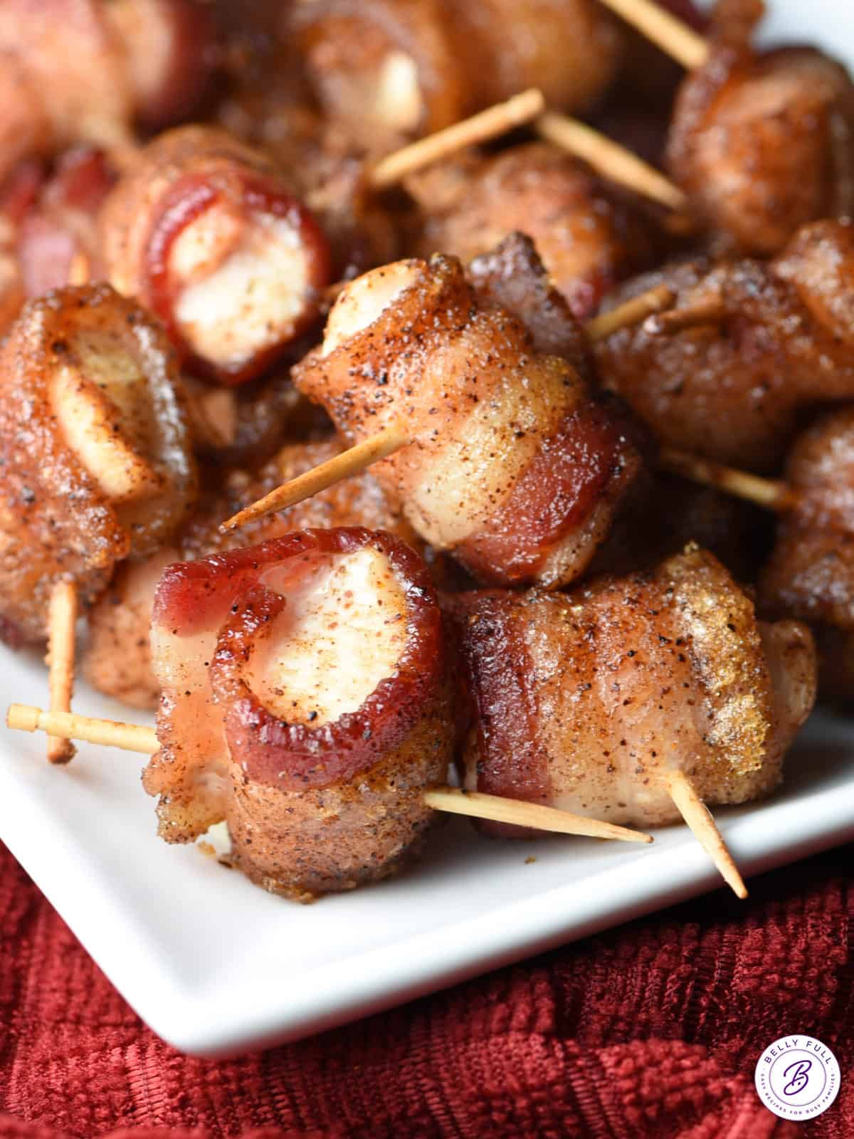 Bacon Wrapped Chicken Bites