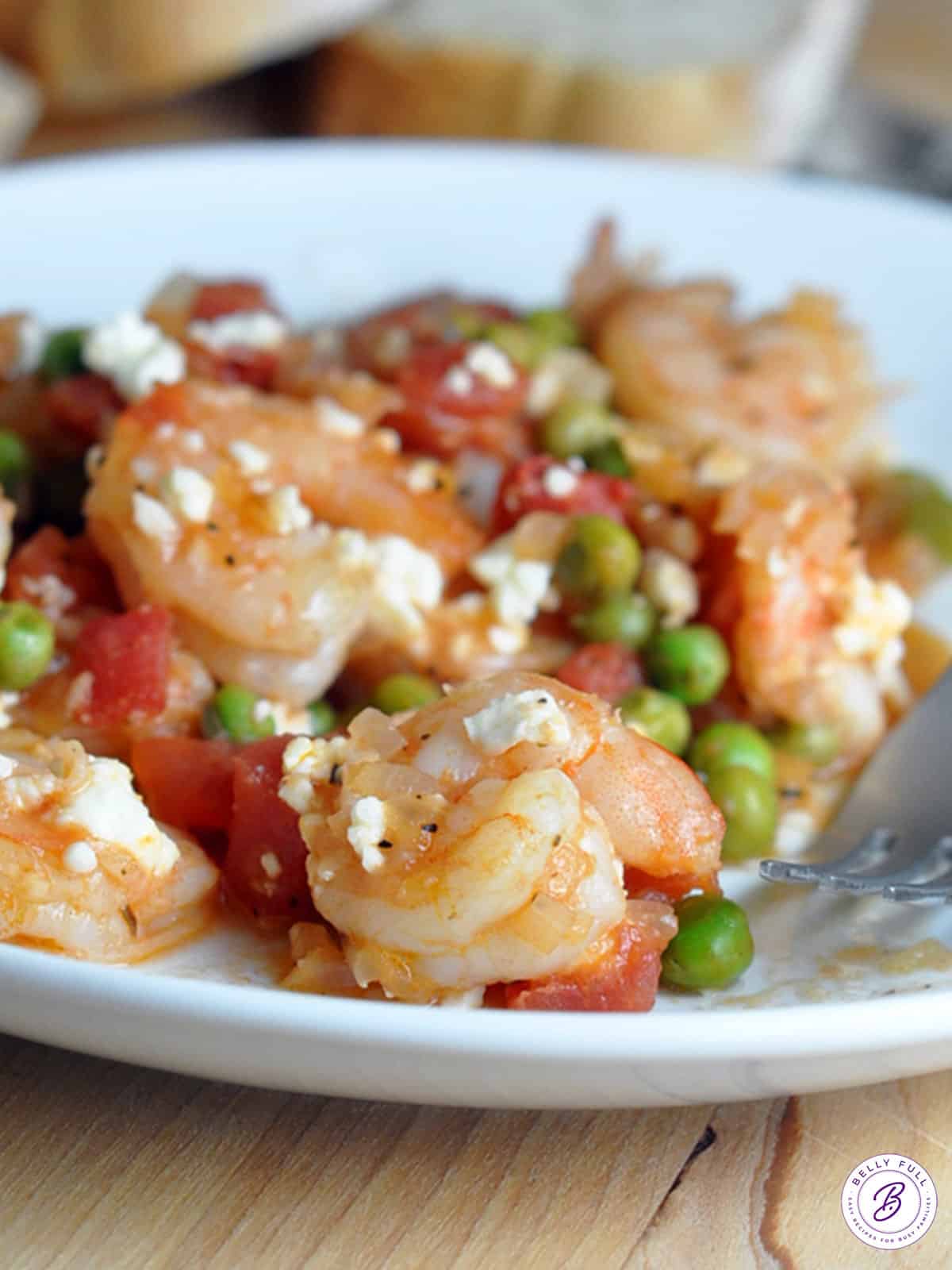 Baked Shrimp with Tomatoes and Feta