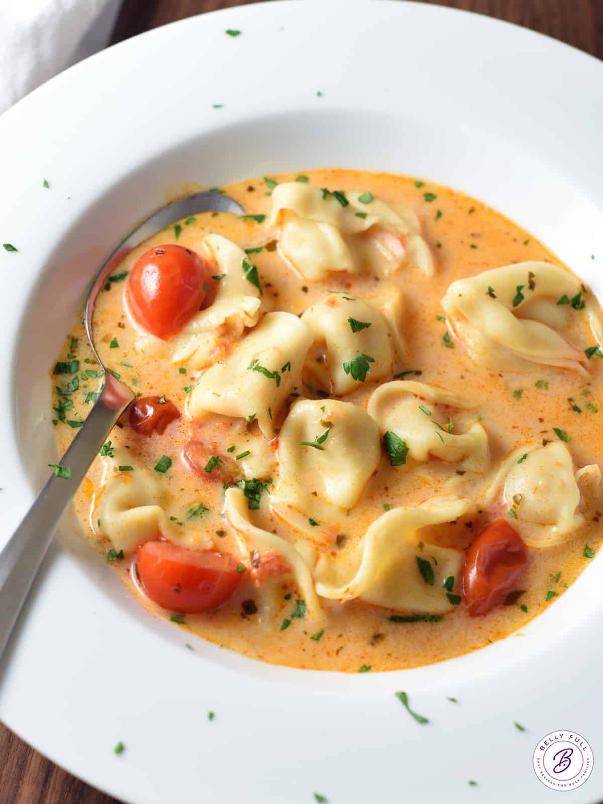 Tomato Tortellini Soup