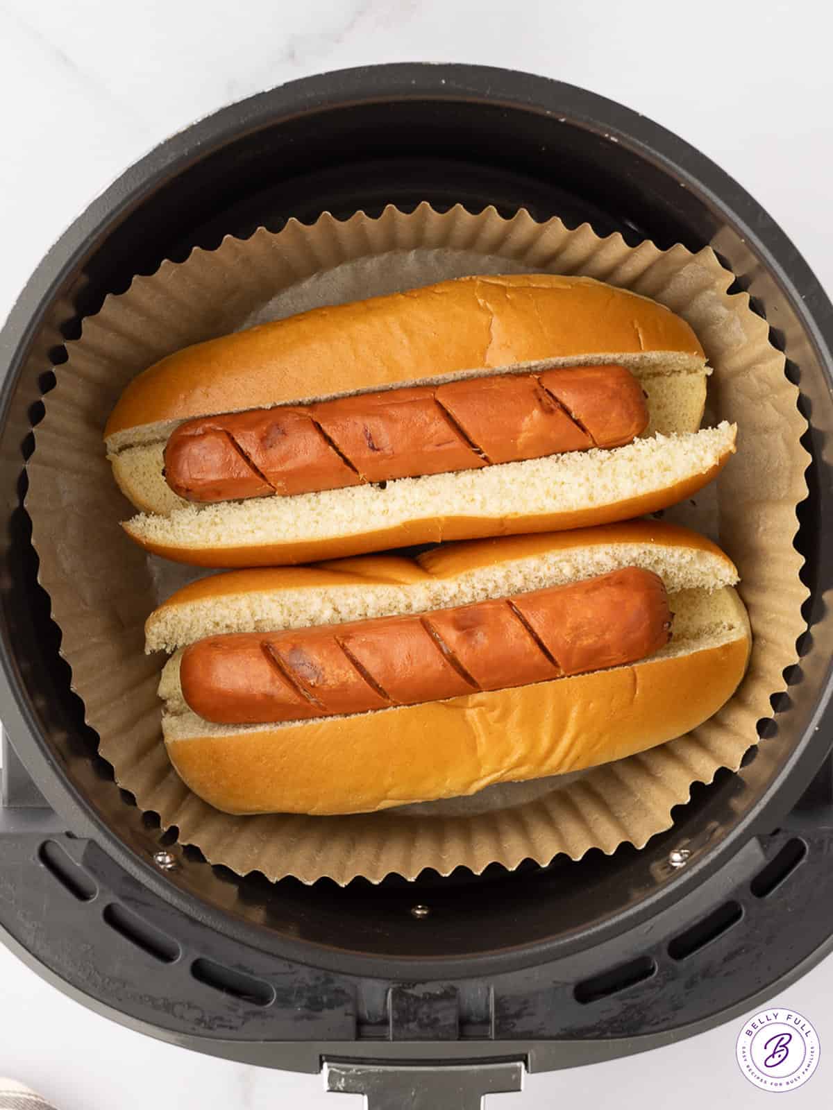 Air Fryer Hot Dogs