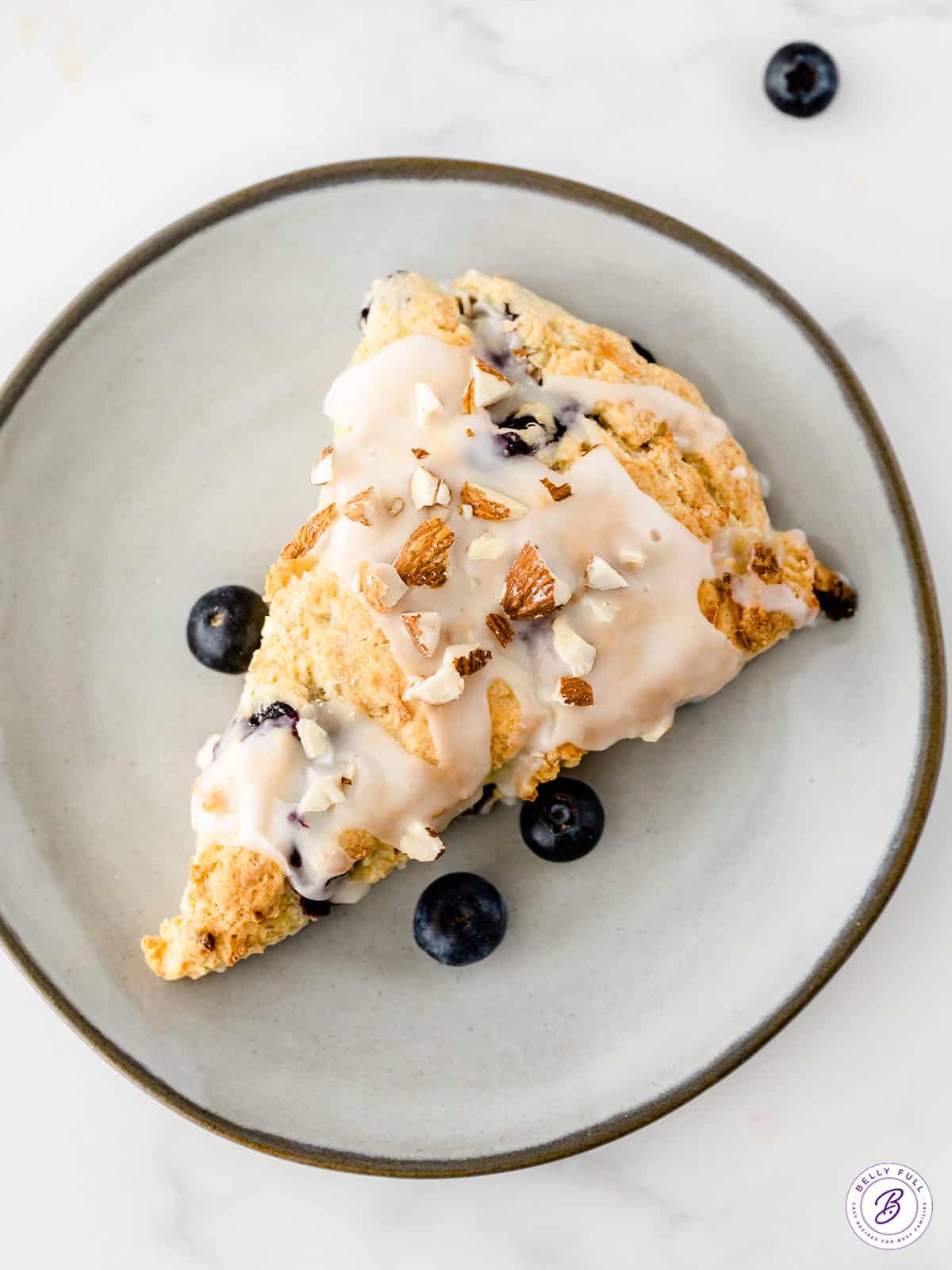 Almond Blueberry Scones