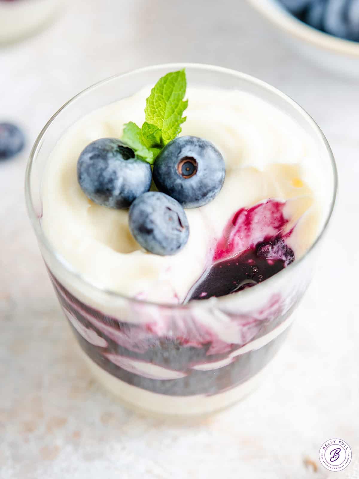 Blueberry Cheesecake Parfaits