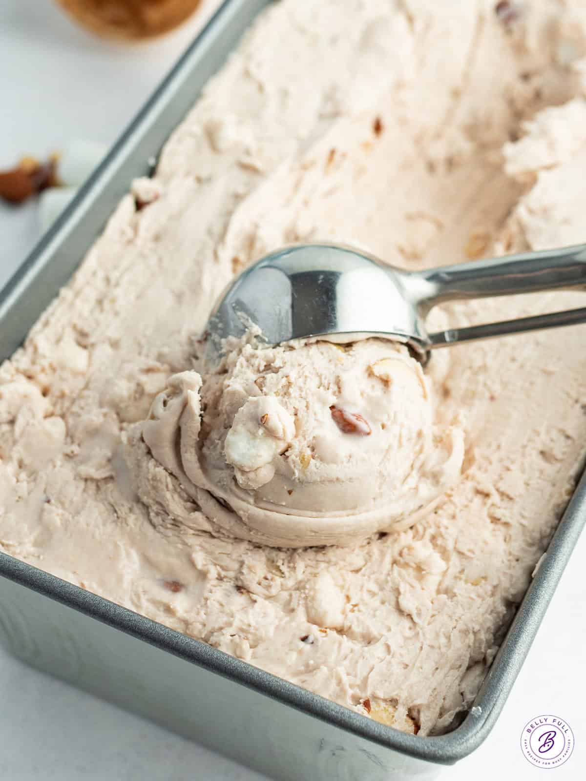 No Churn Rocky Road Ice Cream