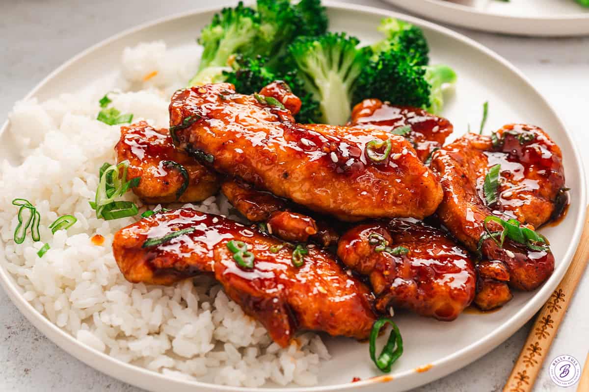Sweet & Spicy Sticky Chicken