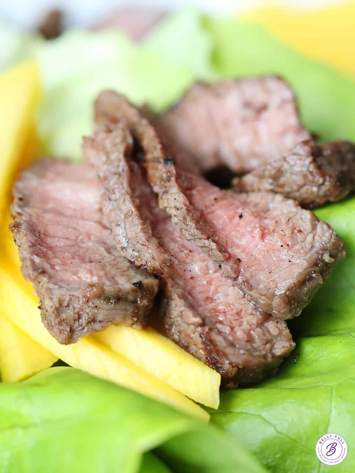 Steak Lettuce Cups