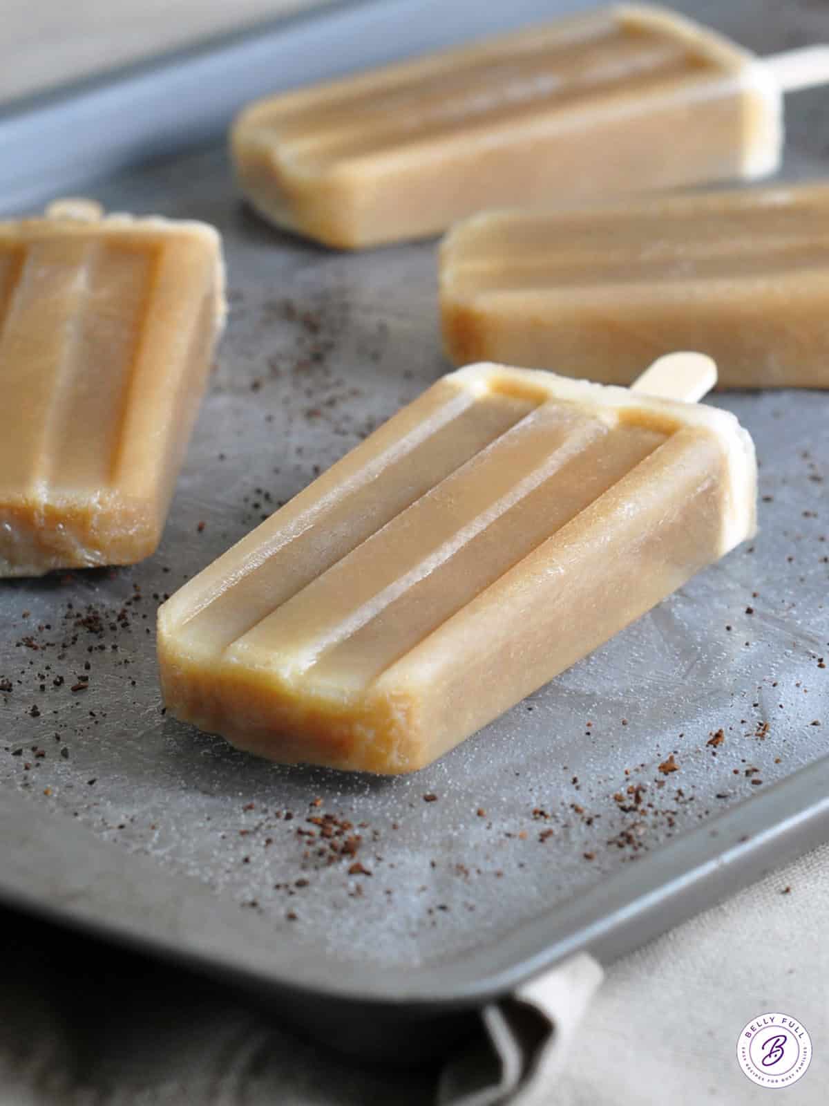 Root Beer Float Popsicles