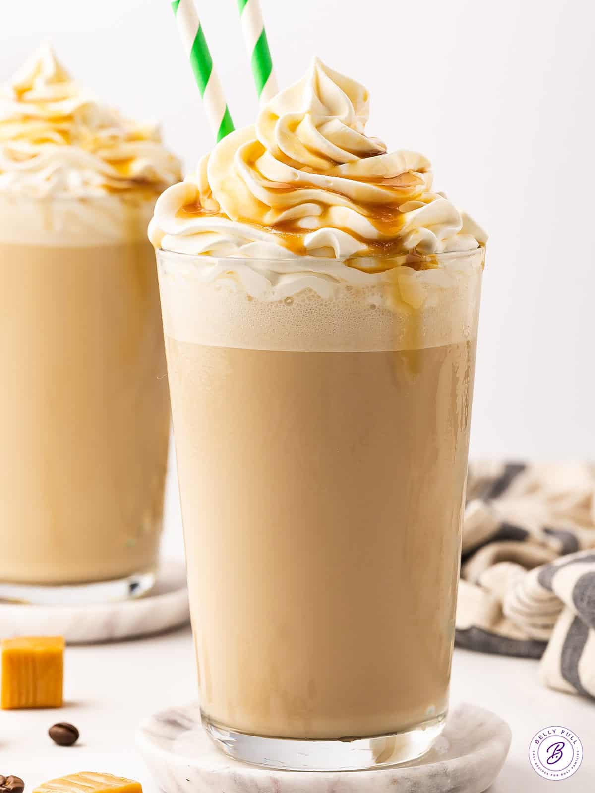 Caramel Frappuccino (Starbucks Copycat)