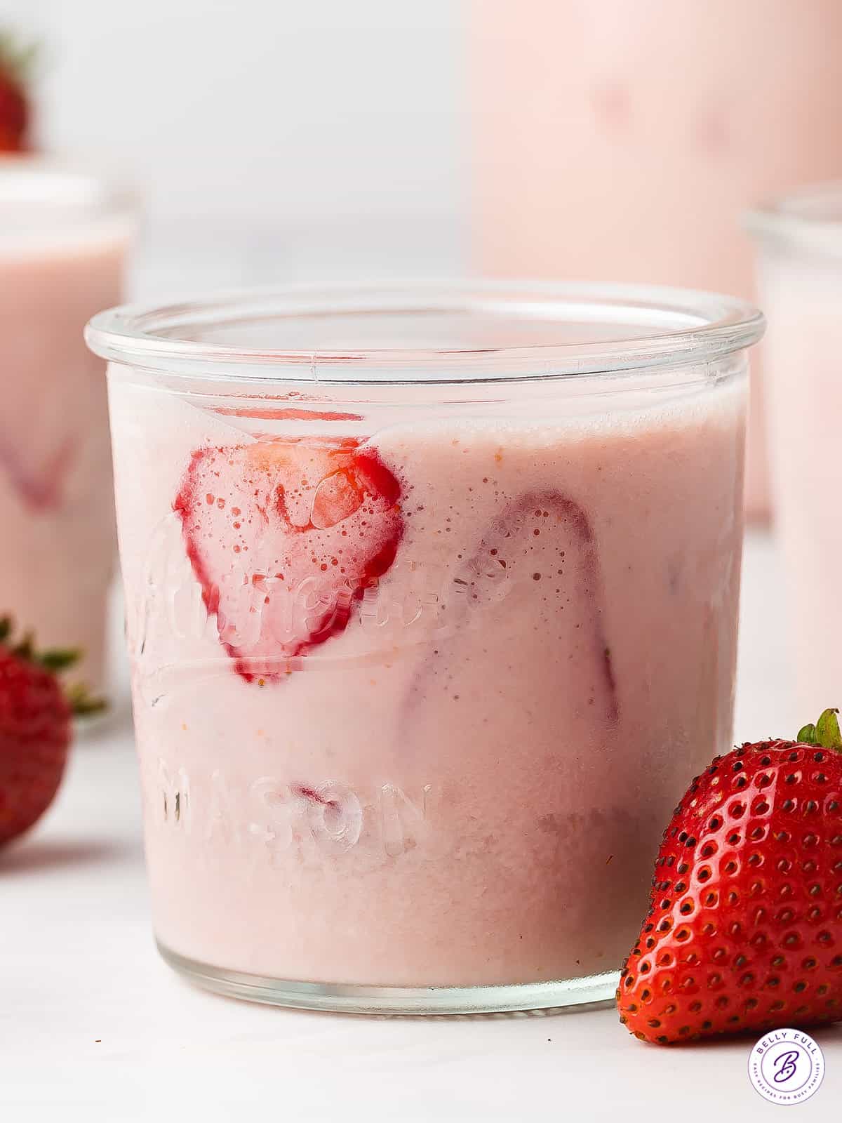 Strawberries and Cream Agua Fresca